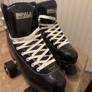 Impala Black Roller Skates